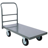 Platform Truck Industrial Flat Dolly Cart with Wheels - Heavy Duty 24 x 48 Cart - 2000lb Capacity W465104156