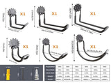 Metal Garden Hose Holder, Wall-Mounted Storage Rack, Water Hose Storage Hanger, Household Hanging 57941223