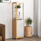 Vertical bathroom cabinet, bathroom storage rack 17858705