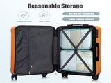 20"/24"/28" 3 pcs/set in ABS Spinner Wheel Luggage, Carry on Suitcase, Matching Color, TSA W2787P292629