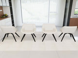 A set of 4 dining chairs, medieval modern kitchen dining chair, PU decorative chairs with black 98624263