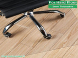 PVC Dull Polish Chair Mat Protection Floor Mat 90x120x0.2cm Rectangular 73468178