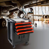 REMOVABLE 4 DRAWERS TOOL CART WITH LOCK W1102104710
