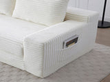 Memory Foam Cloud Loveseat Sofa, 2 in 1 Convertible Folding Couch Bed, No Assembly Compressed W2677P395121