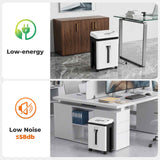 150 Sheet Paper Shredder Heavy Duty, Micro Cut and CDs/Cards, P5 Security Level, 60Min Non Stop 92277130