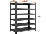 Garage Shelving Units 2400LBS Heavy Duty Shelves Adjustable Metal Shelf 6 Tier Garage 74616453
