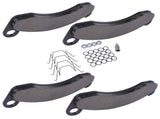 4Pcs 10-12 k Trailer Disc Brake Pad Set for Dexter K71-180-00 2 Wheels Semi-Metallic 58518014