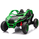 ZNTS 24V Two-seater Kids Ride On UTV w/Parents Control,20in seat width,400W Super high power,Four-wheel W1578P198435