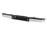 Pickup Rear Bumper Ford F150 2009-2014-Silver/Steel/With Holes 99426537