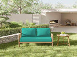 Outdoor Loveseat Cushion Set, 48 x 24 inch, Water Repellent Patio Furniture Cushions Replacement 65253800