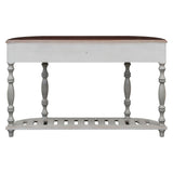 U_STYLE 52''Modern and Contemporary Curved Console Table Sofa Table Entryway Table for Hallway N711P186862E