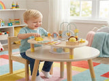 7-in-1 Wooden Baby Activity Table 12M Sensory Play Table with Music & Shape Sorting 80033746