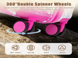 20 Inch PC Spinner Wheel Luggage, Carry on Suitcase, With Printed pattern and Combination Lock W2787P487163