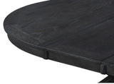 Retro Functional Extendable Dining Table with a 12" Leaf for Dining Room and Living Room 81642106
