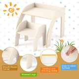 kids furniture set with 1 kids table and 1 chair White 51493923