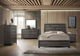 Weathered Grey 2-Drawer Nightstand B062P209015
