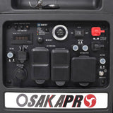 Super quiet Inverter Generator 5.5KW portable generator electric&remote start, foldable handle with W465P236921