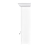 35" Bathroom Medicine Cabinet with Mirror, 5 Closed & Adjustable Shelves, Bathroom Wall Mounted N710P264306K
