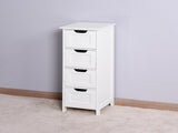White Bathroom Storage Cabinet, Cabinet with Drawers 42265539