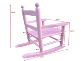 Children's rocking light pink chair- Indoor or Outdoor -Suitable for kids-Durable 98976983