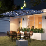 Outdoor beach umbrella/Double-Sided Sun Umbrella 18126179