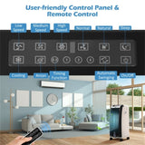 3-in-1 Air Cooler, Fan & Humidifier - Honeycomb Cooling Pad, Anion Generator, Remote Control & 26954990