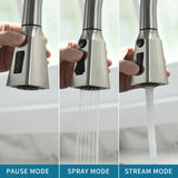 Touchless Kitchen Faucet,Hands Free Automatic Smart Kitchen Faucet W1932P149032