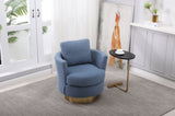 ZNTS Teddy Swivel Barrel Chair, Swivel Accent Chairs Armchair for Living Room, Reading Chairs for Bedroom W1361114595