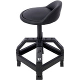 Pneumatic 360 Degree Swivel Stool, Mechanics Rolling Creeper Seat, Heavy Duty Mechanics Stool,black 36433541