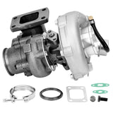 FIT For T04E T3 .63 Turbo Turbocharger Compressor 420HP W/ Internal Wastegate V-band 26481178