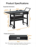 Outdoor Grill Cart Foldable Grill Table W1612P462879