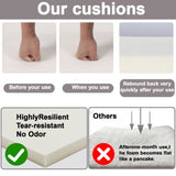 Outdoor Lounge Chair Cushion Replacement Patio Funiture Seat Cushion Chaise Lounge CushionRed/White 30725370