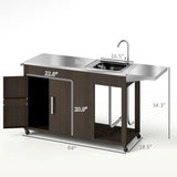 Outdoor Grill Table 16075947