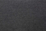 Charcoal Color 1pc Queen Size Bed Burlap Fabric Headboard Upholstered Bedroom Furniture Platform B011P145822