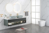 Modern Oval 24"x14" Above Bathroom Vessel Sink, Bathroom Sink for Lavatory Vanity Cabinet W127281985