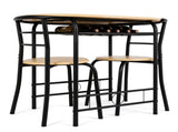 PVC Breakfast Table Chair Plus Version Burlywood 11121292