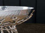 14.2x14.2x10.8" Silver Decorative Aluminum Bowl with Twig Stand W2078P489710
