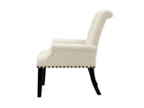 Fabric Upholstered Arm Chair, Beige B016P224607
