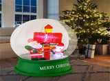 4 Feet Christmas Inflatable Snow Globe Christmas Decoration 81776409