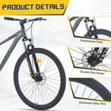 29 Inch Wheels Single Speed Mountain Bike, for Men Women Boys and Girls, Front Suspension, Steel W1019P225365