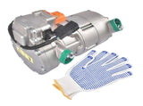 A/C Compressor with Clutch Fits for Kia Niro Sport Utility 2017-2022 1.6L L4 Silver 1Pc 61561118