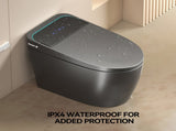 Unique Smart Toile, One Piece Toilet with Built In,Intelligent Toilet Auto Open/Close Seat. W3133P476382