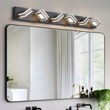 Modern 6-Light LED Vanity Light - Sleek Bathroom Wall Fixture, Iron & Acrylic, Dimmable & W1340P206802