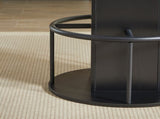 3-Piece Bar Table and Stool Set 31.5-inch round bar table two stools Compact wooden dining bar 33769028