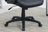 Office Chair Upholstered 1pc Cushioned Comfort Chair Relax Gaming Office Work Black Color HS00F1688-ID-AHD