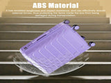 28" Large Suitcase, ABS Hardshell, Upgraded Crack-Resistant Iron Handle, Combination Lock, 360&deg W2787P536191