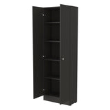 ZNTS Virginia Double Door Storage Cabinet, Five Shelves B128P148831