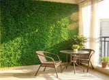 Artificial Panel 6-Pack, UV-Protected 20" x 20" Faux Hedge Wall Tiles, 4 cm Thick Green Grass 28115136