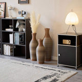 Desktop Vase, Brown Decorative Floor Vase, Classic and Neat Floor Vase, High Independent Flower W2796P261491