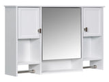 35'' x 28'' Modern Wall Mounted Bathroom Storage Cabinet, Bathroom Wall Cabinet with Mirror, 20410048